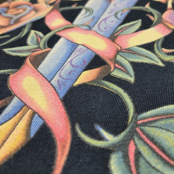 Christian Audigier DEADSTOCK Y2K flare sweats Sz S RARE!!!! - Picture 7 of 16